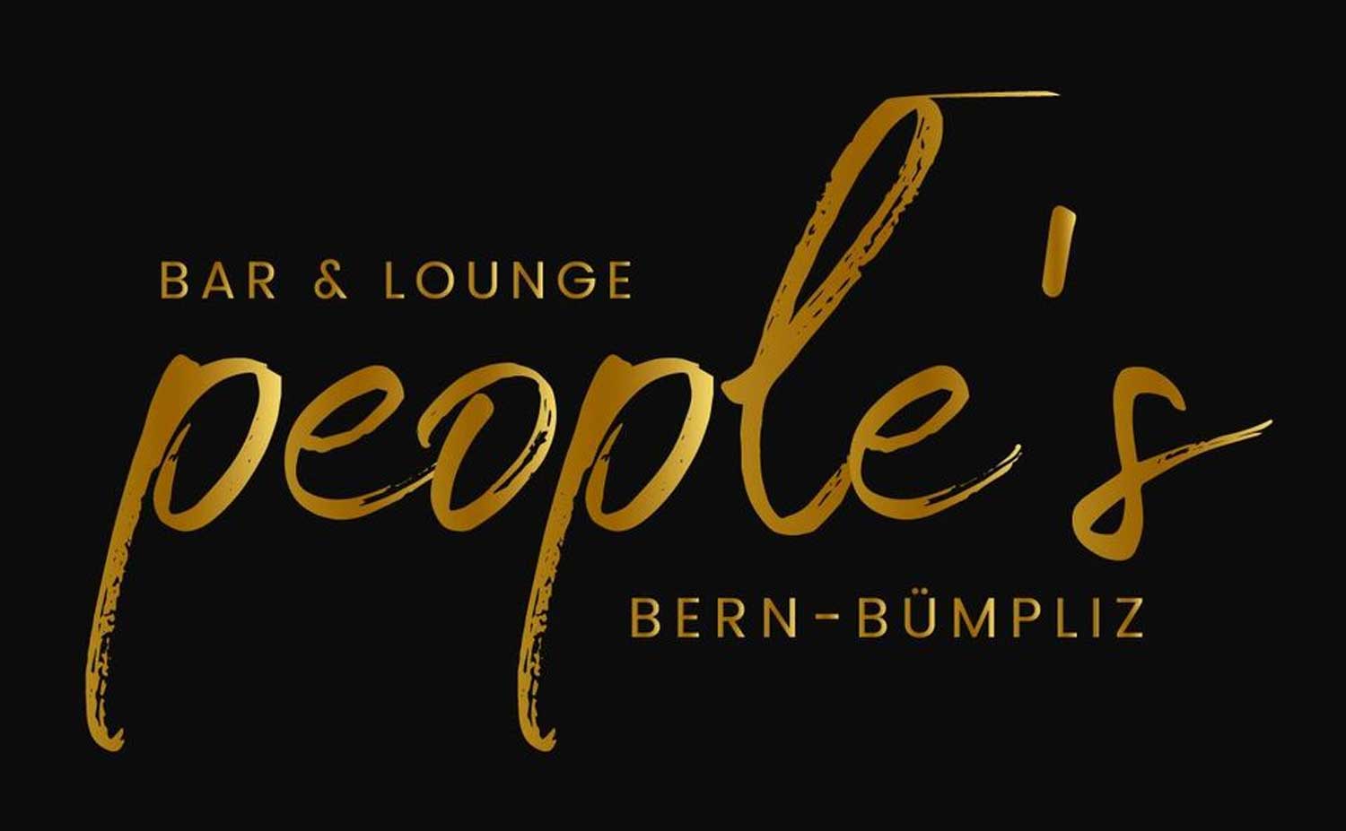 Logo der Peoples Bar und Lounge in Bern Buempliz