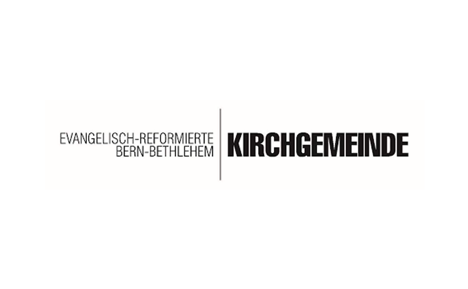 Logo Evangelisch Reformierte Kirchgemeinde Bern Bethlehem