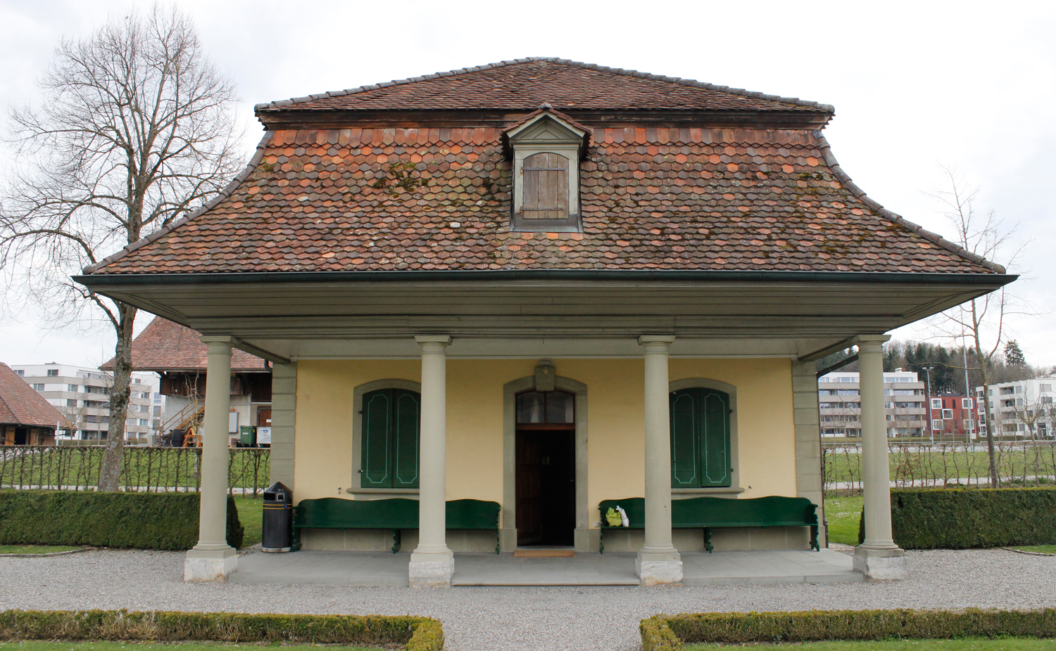 Der Pavillon in Bruennen zum Mieten