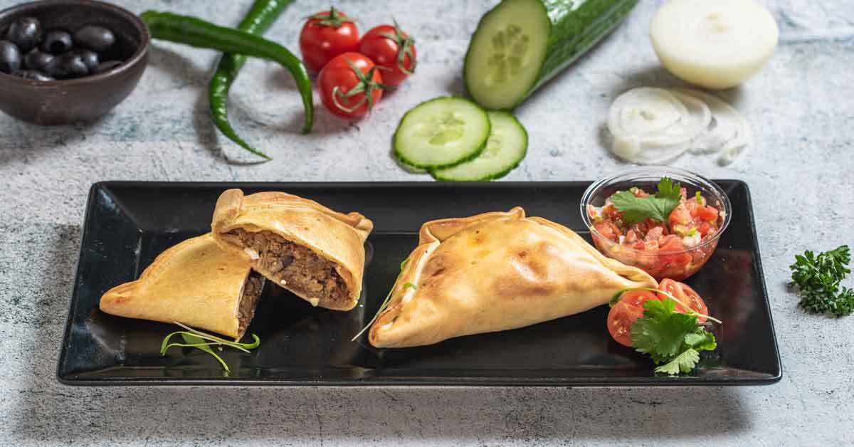 Empanadas gefüllt mit Rindfleisch