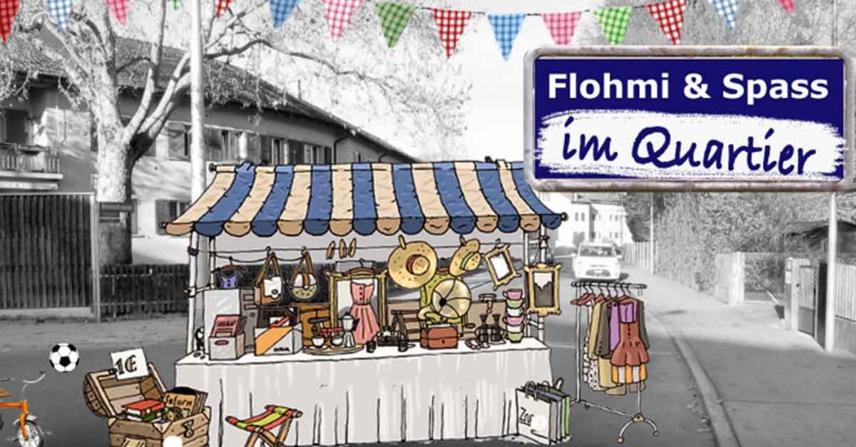 Ein Flohmarktstand am Flohmi Winterhale